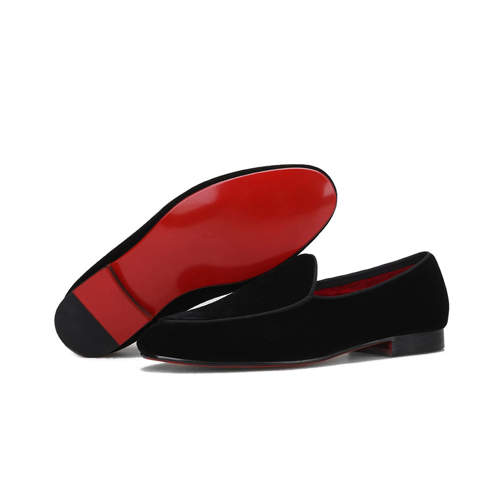 Accursio Velvet Loafers| Mens Loafers