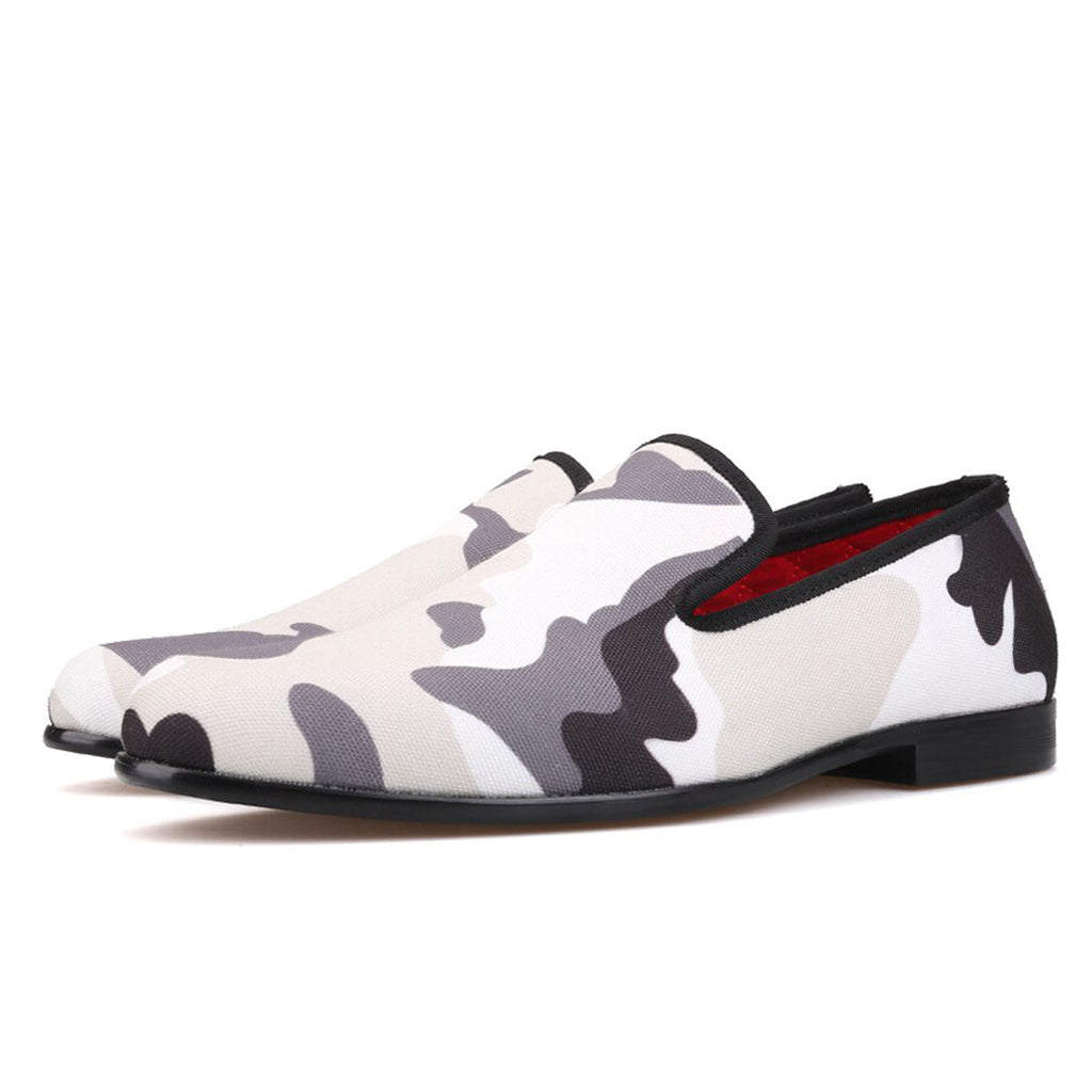 Carlo Camouflage Loafers - Loafer Spot Men's Handmade Loafers